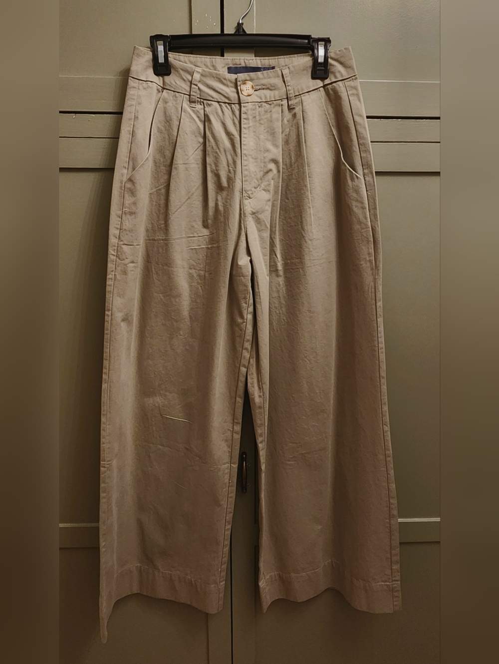 Indigo Rising Wide-Leg Pants